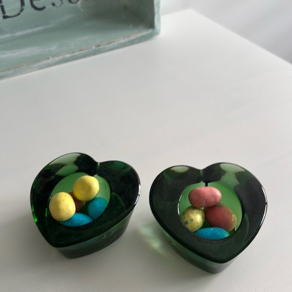 Anu Pentik Finnish Design Glass Votive Candle Holders Made in Finland (2) - Picture 1 of 6